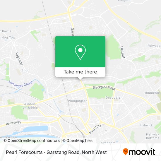 Pearl Forecourts - Garstang Road map