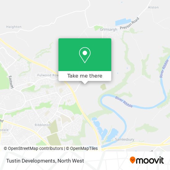 Tustin Developments map