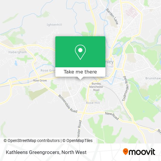 Kathleens Greengrocers map
