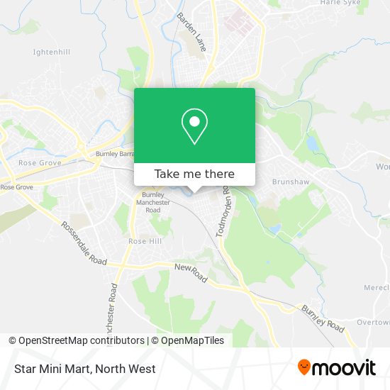 Star Mini Mart map