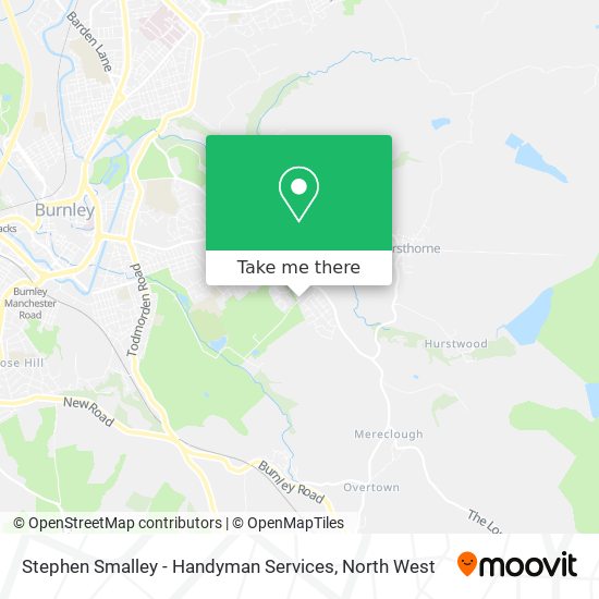 Stephen Smalley - Handyman Services map