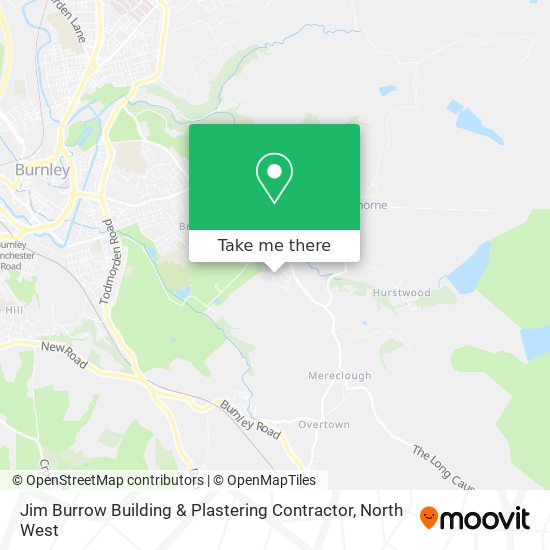 Jim Burrow Building & Plastering Contractor map