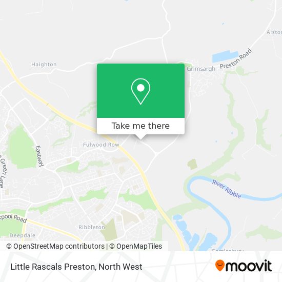Little Rascals Preston map