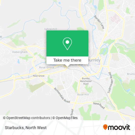 Starbucks map