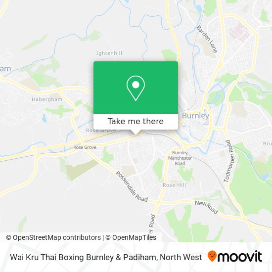 Wai Kru Thai Boxing Burnley & Padiham map