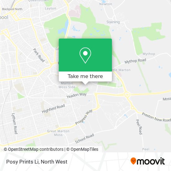 Posy Prints Li map