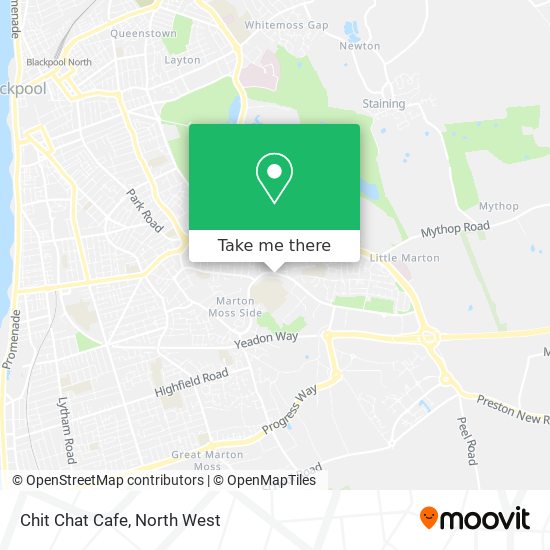 Chit Chat Cafe map