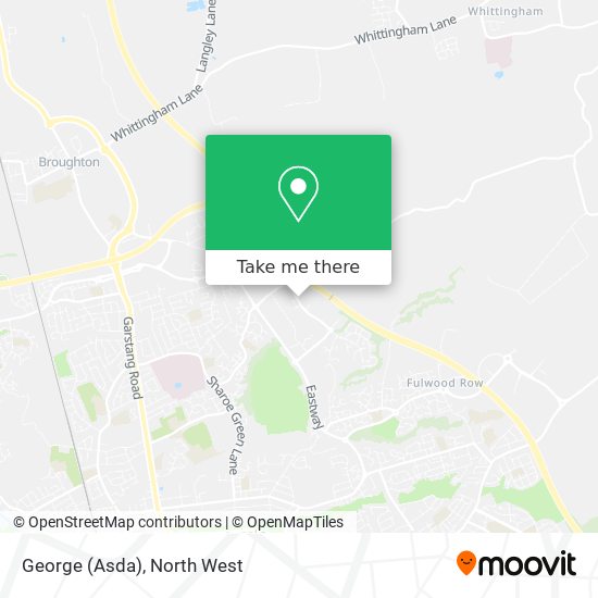 George (Asda) map