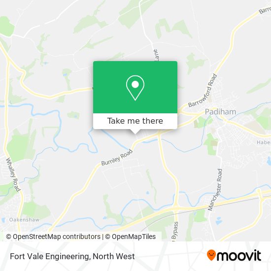 Fort Vale Engineering map
