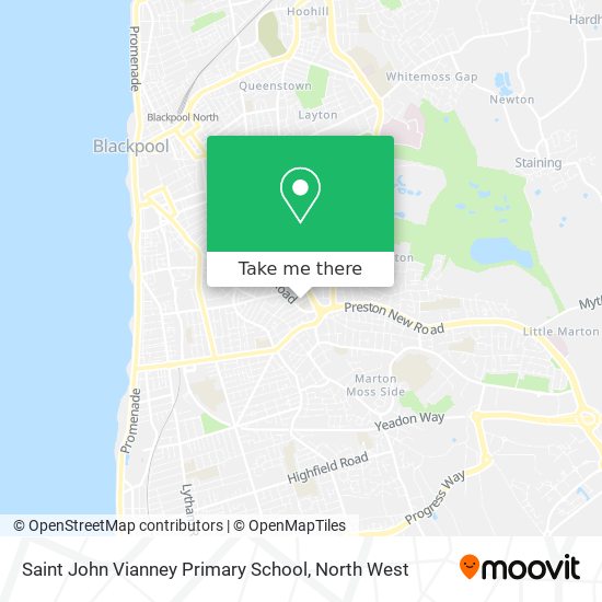 Saint John Vianney Primary School map