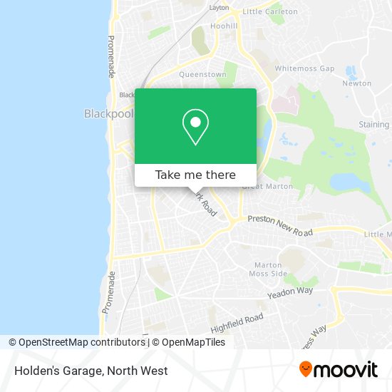 Holden's Garage map