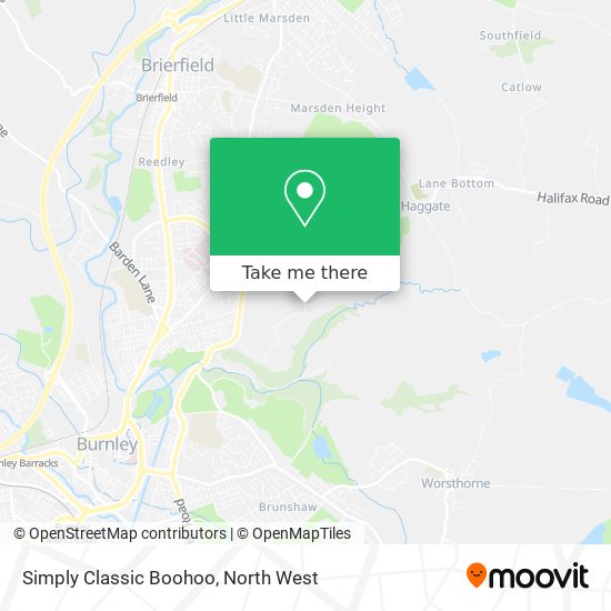 Simply Classic Boohoo map