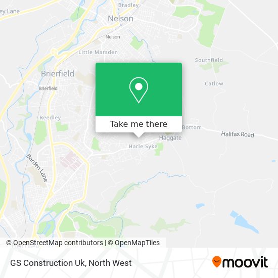 GS Construction Uk map