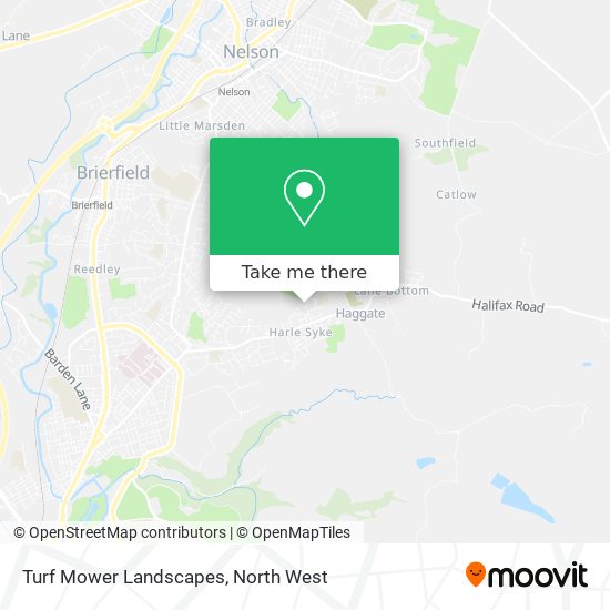 Turf Mower Landscapes map