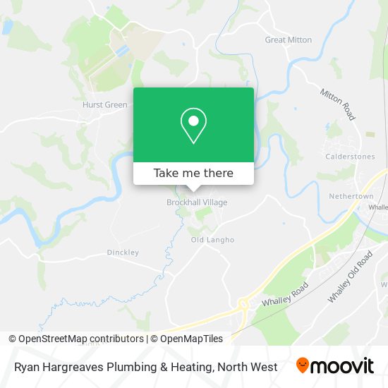 Ryan Hargreaves Plumbing & Heating map