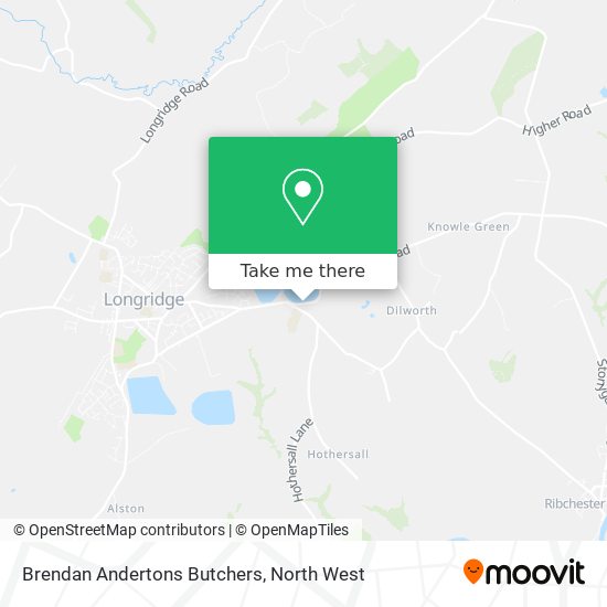Brendan Andertons Butchers map