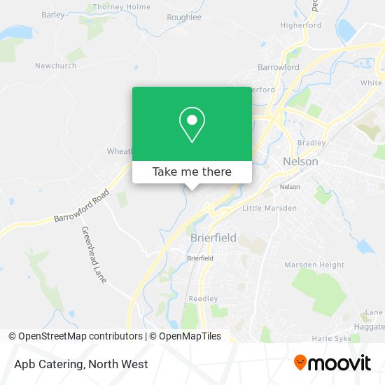 Apb Catering map