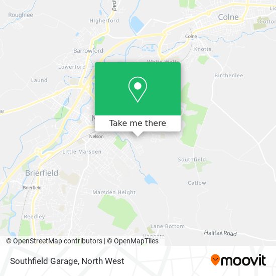 Southfield Garage map