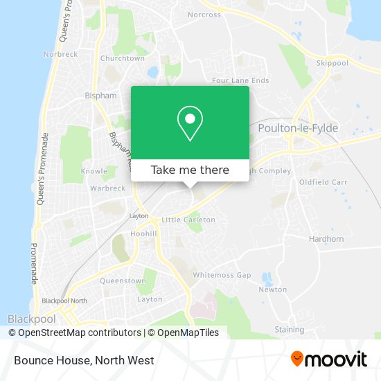 Bounce House map
