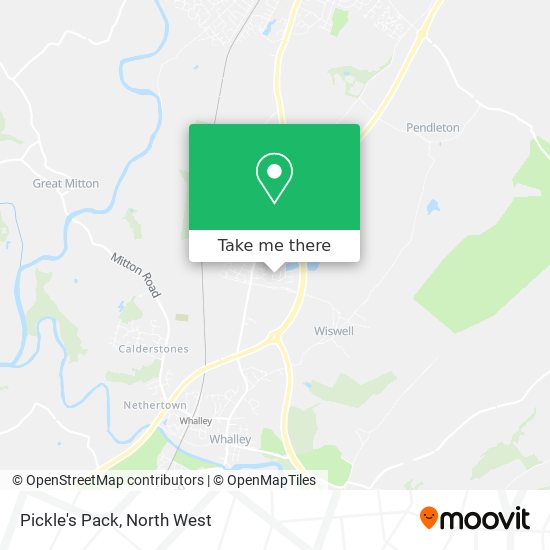 Pickle's Pack map