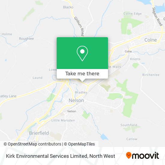 Kirk Environmental Services Limited map