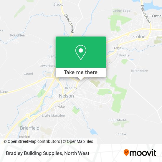 Bradley Building Supplies map
