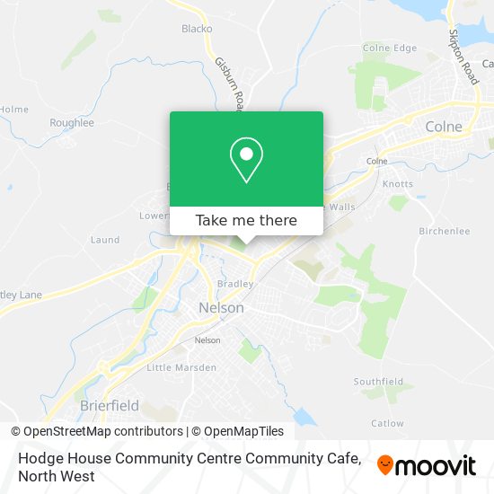 Hodge House Community Centre Community Cafe map