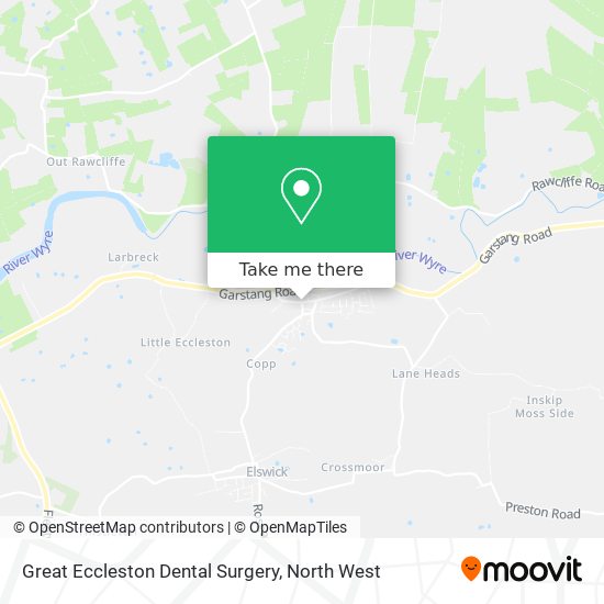 Great Eccleston Dental Surgery map