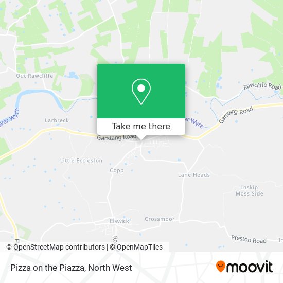 Pizza on the Piazza map