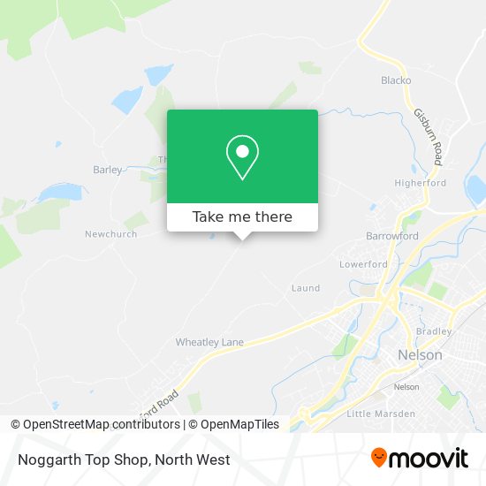 Noggarth Top Shop map
