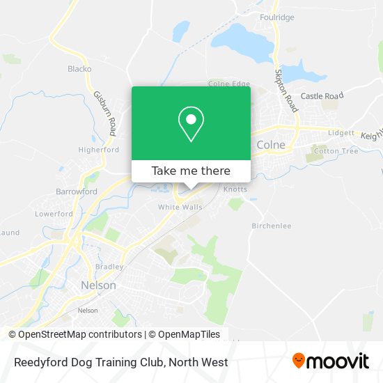 Reedyford Dog Training Club map