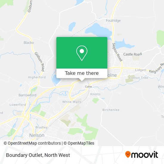 Boundary Outlet map