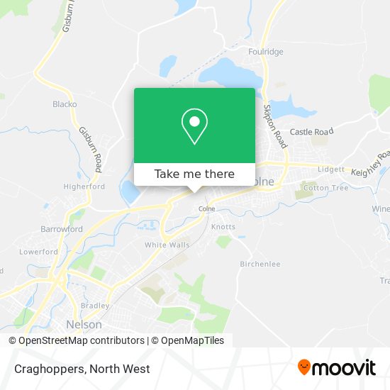 Craghoppers map
