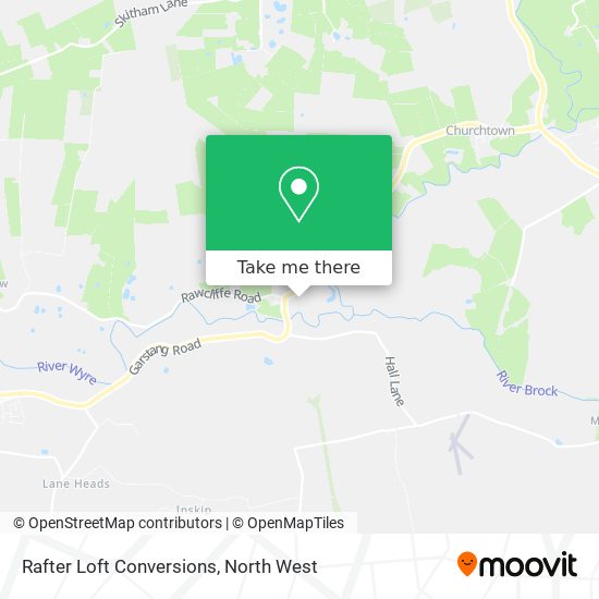 Rafter Loft Conversions map
