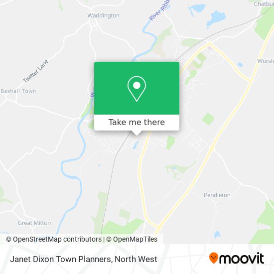 Janet Dixon Town Planners map
