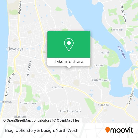 Biagi Upholstery & Design map