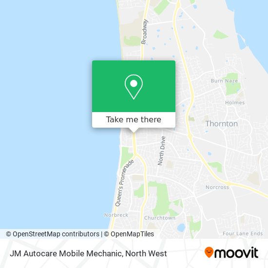 JM Autocare Mobile Mechanic map