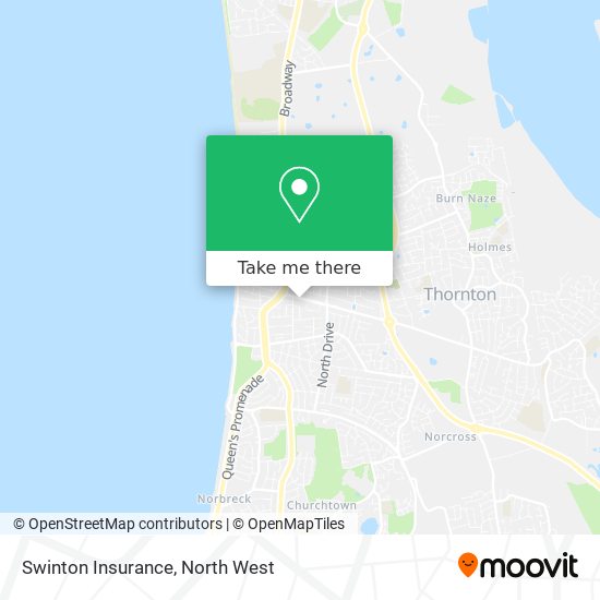 Swinton Insurance map