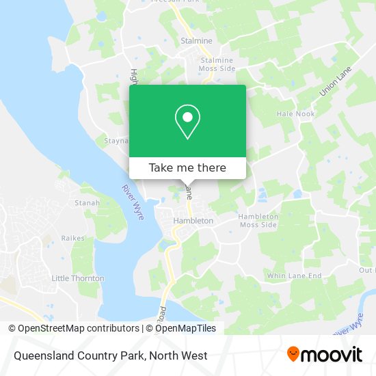 Queensland Country Park map