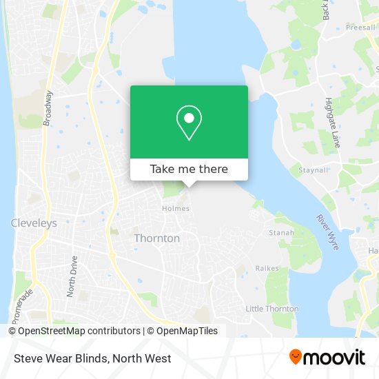 Steve Wear Blinds map