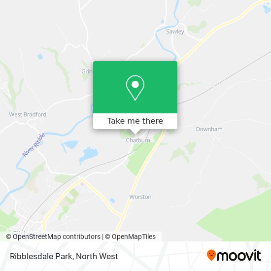 Ribblesdale Park map