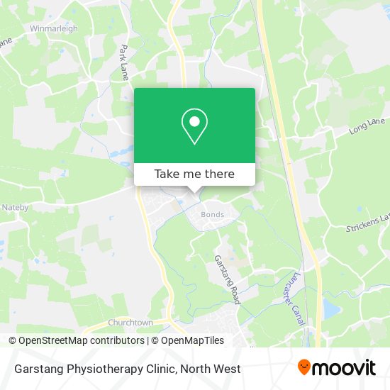 Garstang Physiotherapy Clinic map