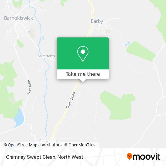 Chimney Swept Clean map