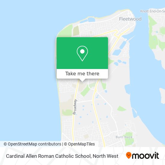 Cardinal Allen Roman Catholic School map