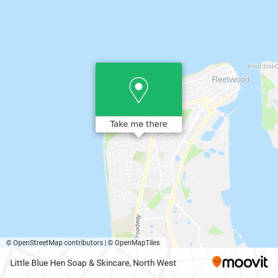 Little Blue Hen Soap & Skincare map