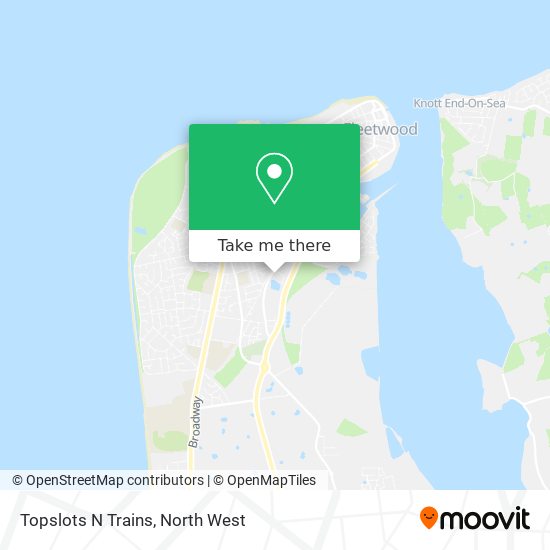 Topslots N Trains map