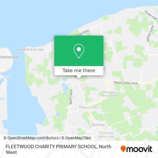 FLEETWOOD CHARITY PRIMARY SCHOOL map