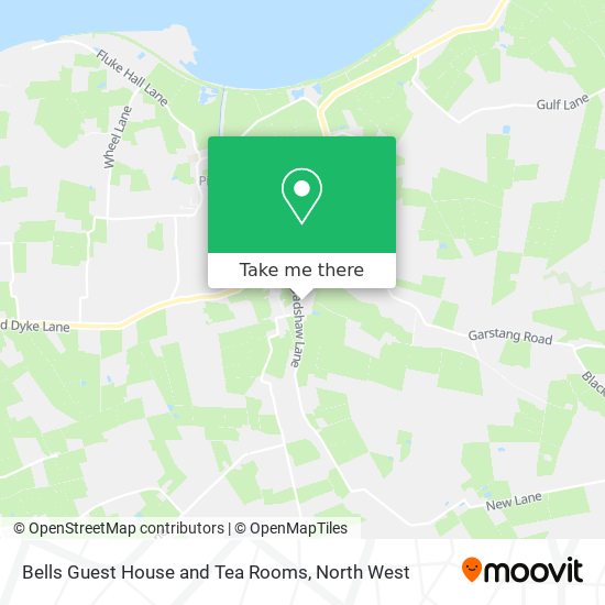 Bells Guest House and Tea Rooms map