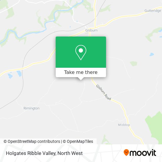 Holgates Ribble Valley map