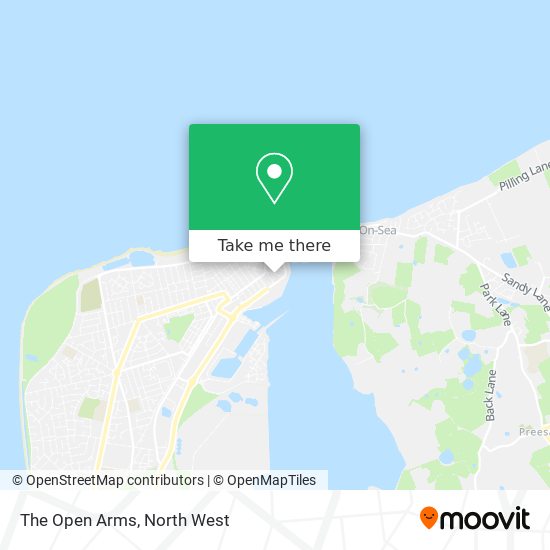 The Open Arms map